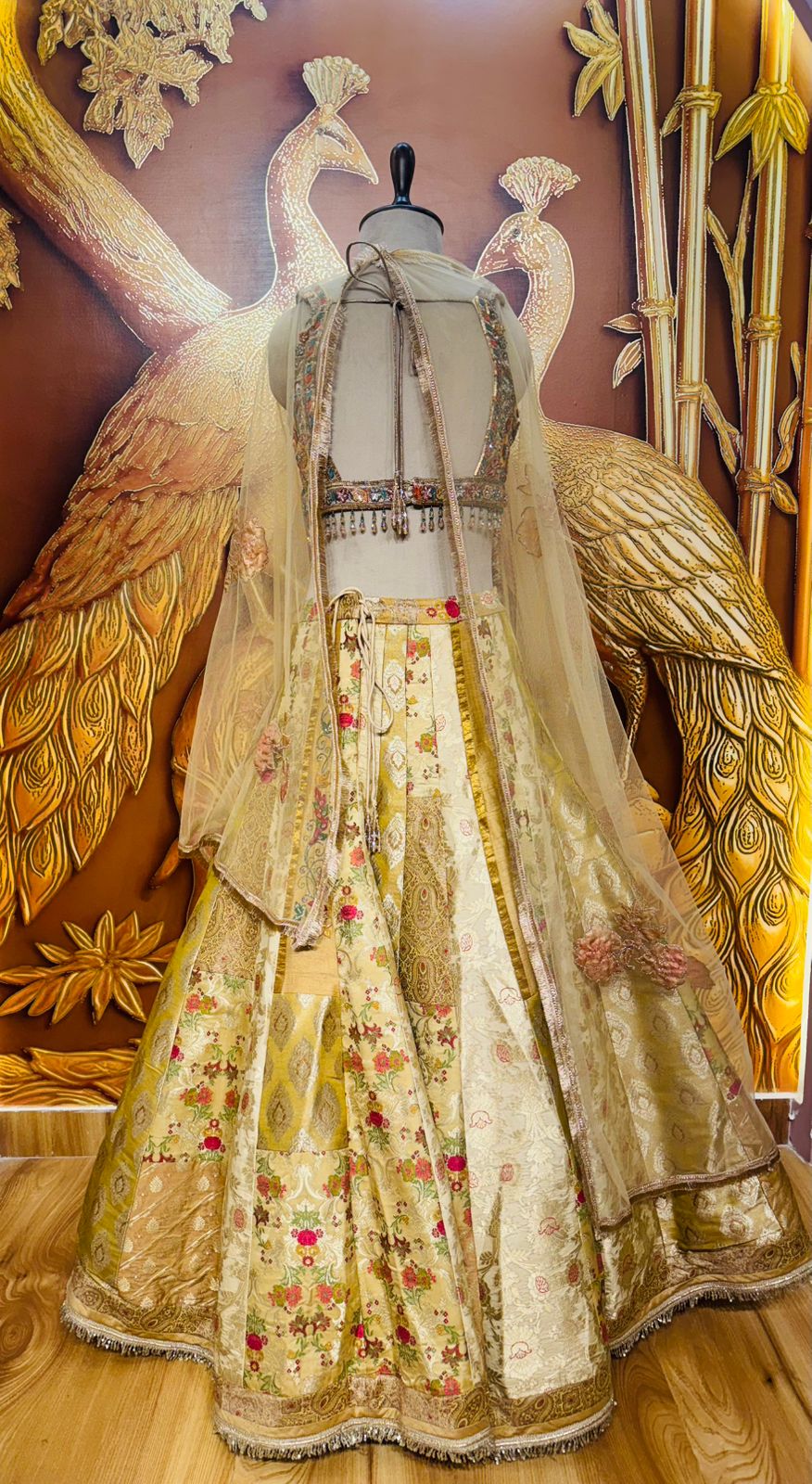 Ivory Bloom Festive Lehenga Set - Image 2